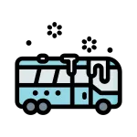 Bus Public Transport School SVG Icon